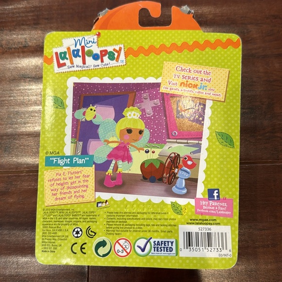 New Lalaloopsy Mini Pix E. Flutters From Nick Jr. Episode Flight Plan - Picture 3 of 5
